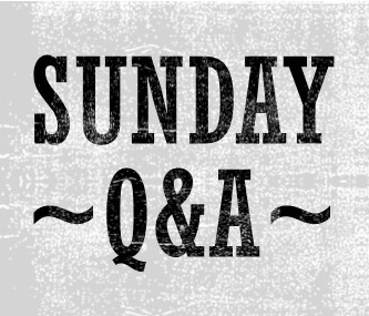 Sunday Q&A: Concepts, Ideas, and Writer’s Block