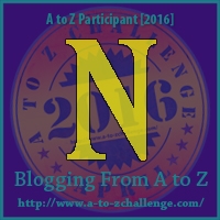 A to Z Challenge:  N is for NAUGHTY