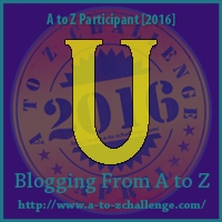 A to Z Challenge:  U is for UP